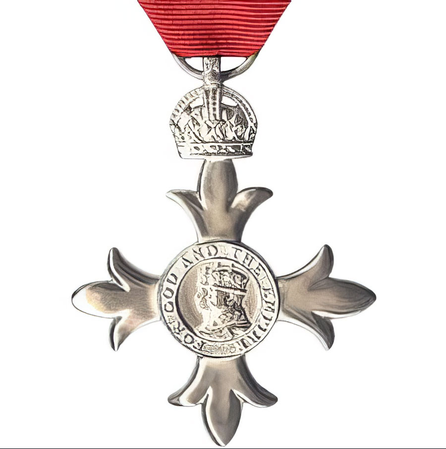 Awarded an MBE for his efforts during the East Anglian Floods